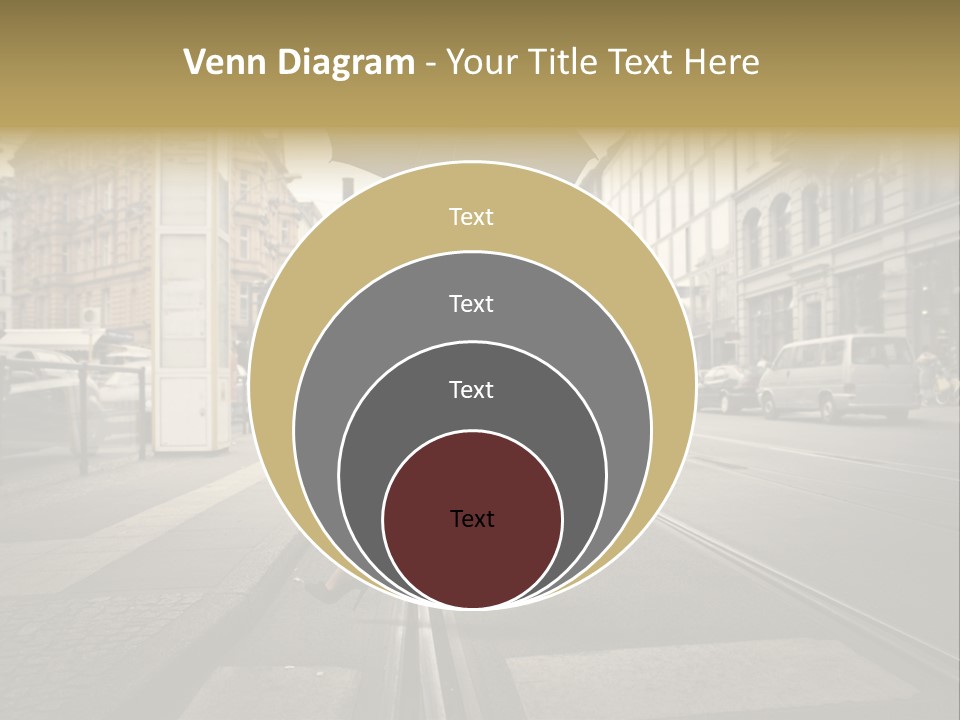 Woman Urban Profile PowerPoint Template