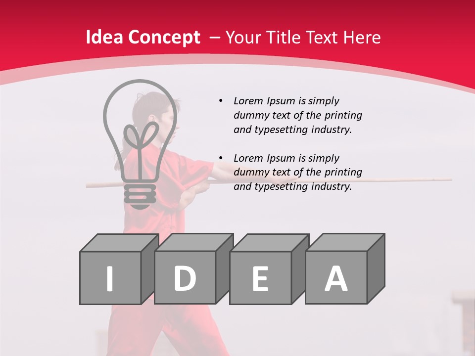 Rope Cord Gift PowerPoint Template