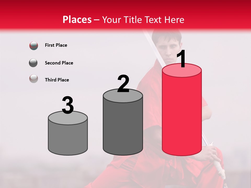 Active Combat Fighter PowerPoint Template