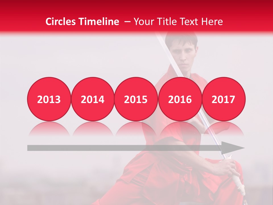 Active Combat Fighter PowerPoint Template