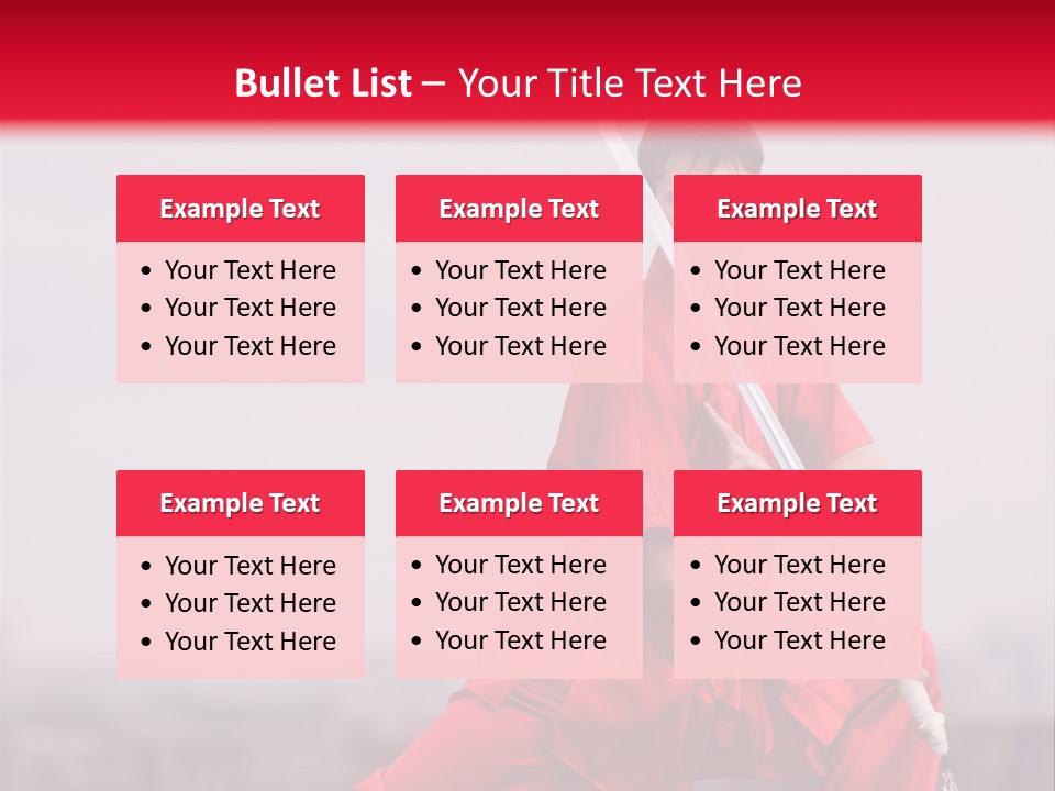 Active Combat Fighter PowerPoint Template