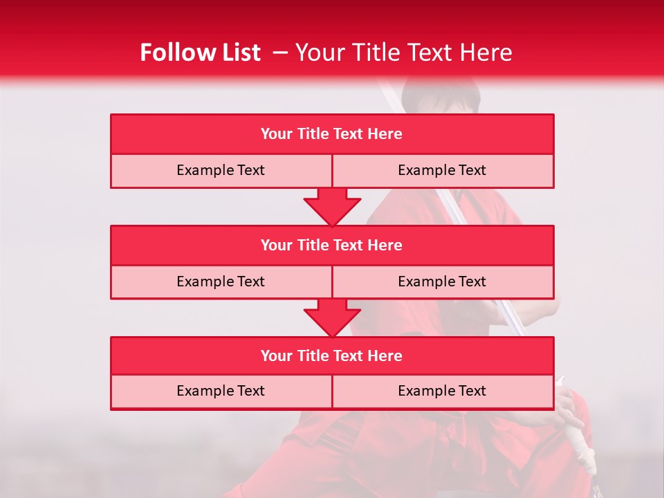 Active Combat Fighter PowerPoint Template