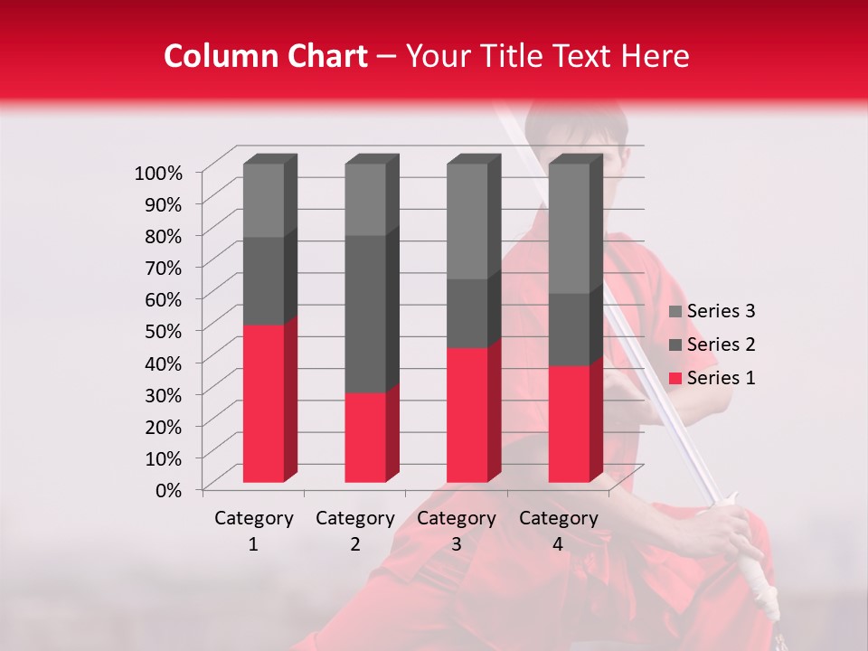 Active Combat Fighter PowerPoint Template