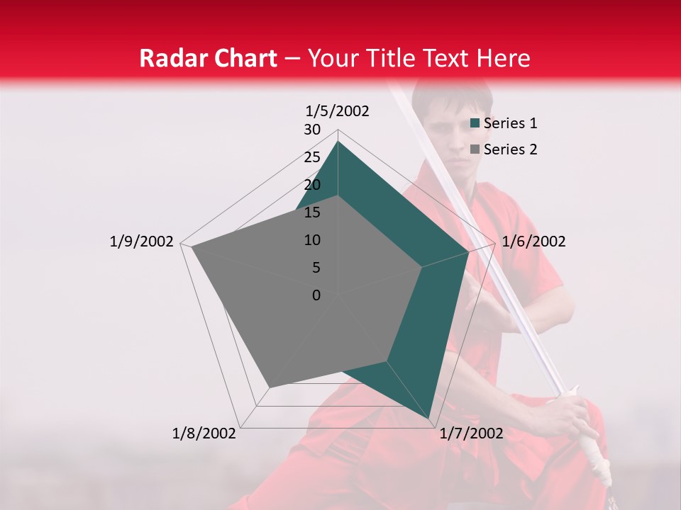 Active Combat Fighter PowerPoint Template