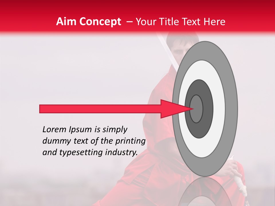 Active Combat Fighter PowerPoint Template