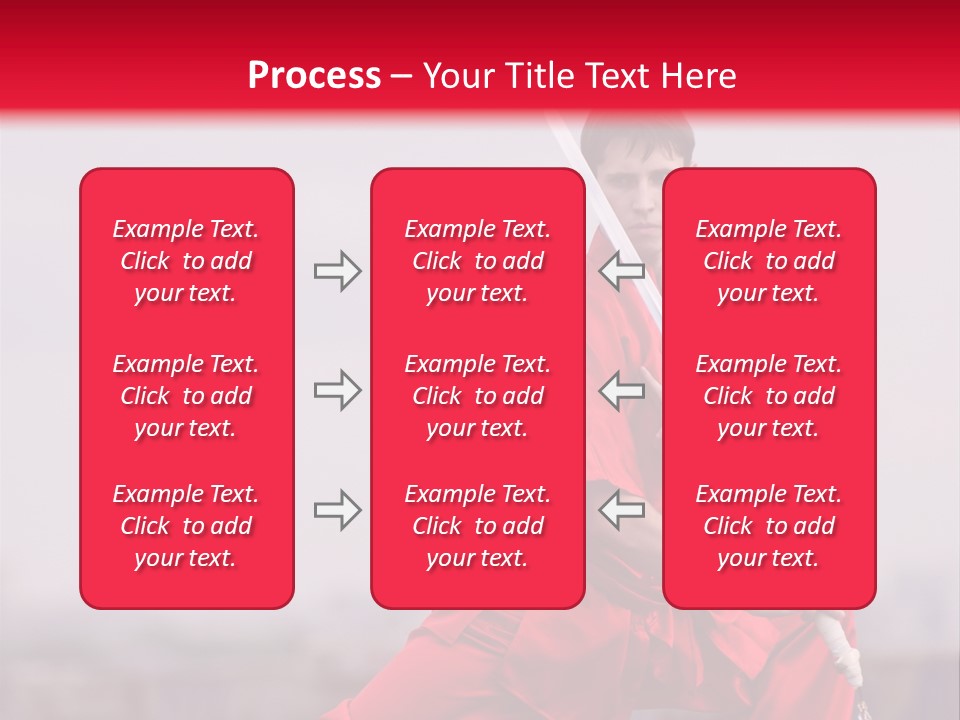 Active Combat Fighter PowerPoint Template