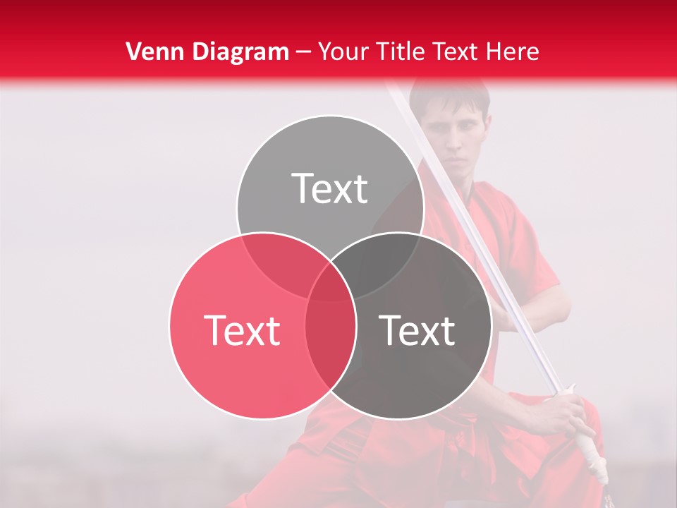 Active Combat Fighter PowerPoint Template