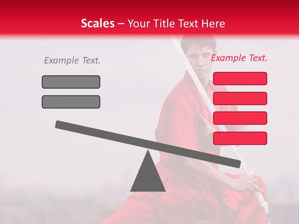 Active Combat Fighter PowerPoint Template