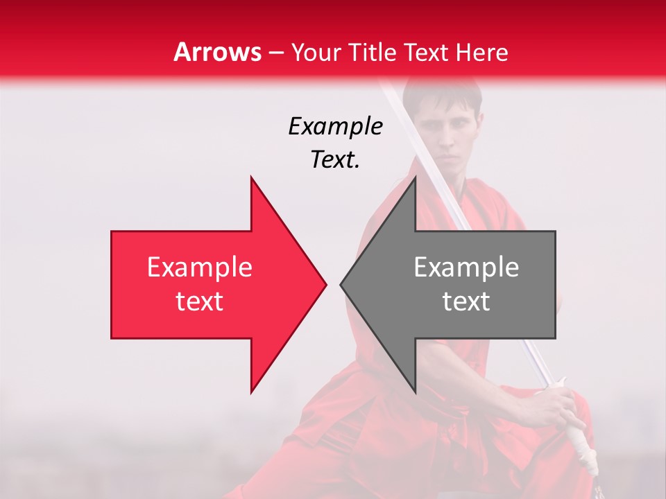 Active Combat Fighter PowerPoint Template