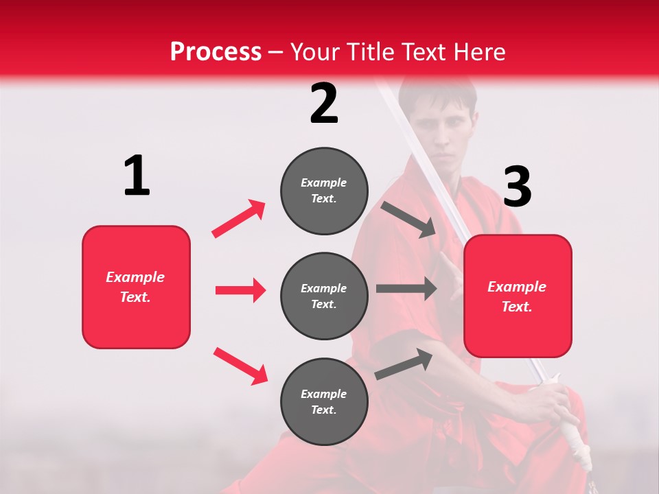 Active Combat Fighter PowerPoint Template