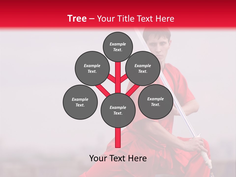 Active Combat Fighter PowerPoint Template