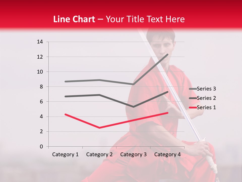 Active Combat Fighter PowerPoint Template