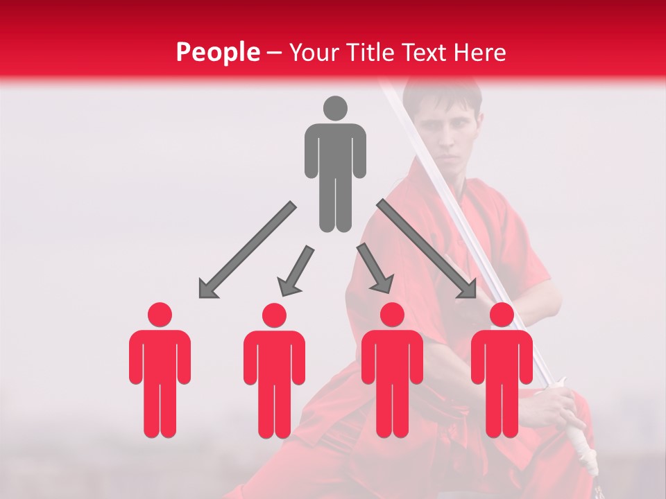 Active Combat Fighter PowerPoint Template