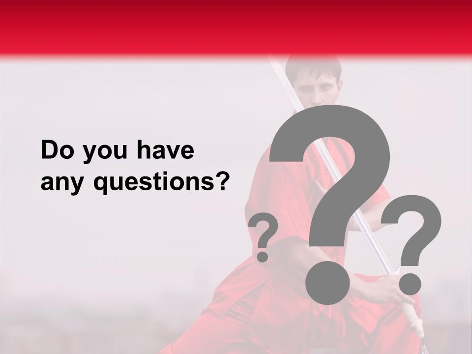 Active Combat Fighter PowerPoint Template