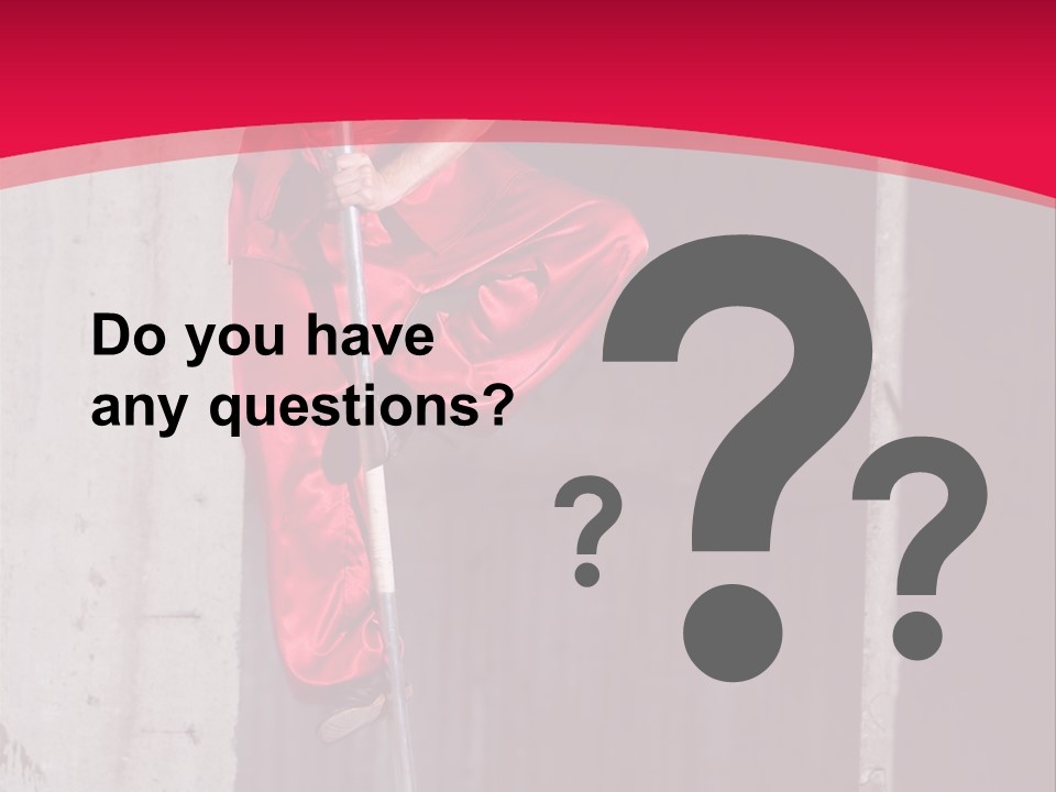 Practice Martial Traditional PowerPoint Template