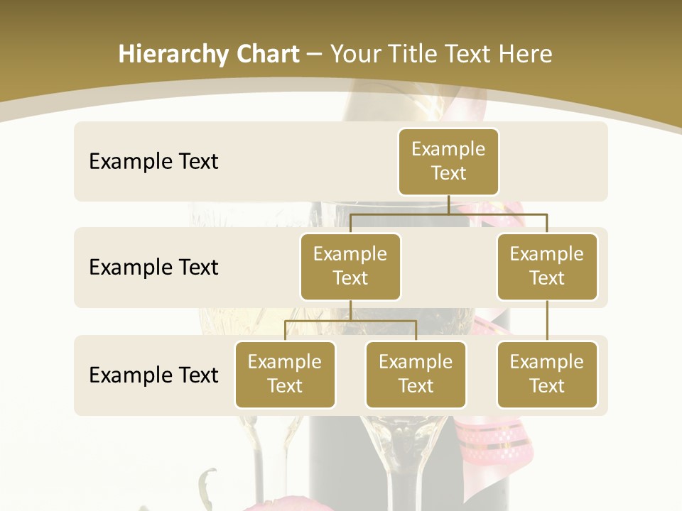 Flower Streamer Happiness PowerPoint Template