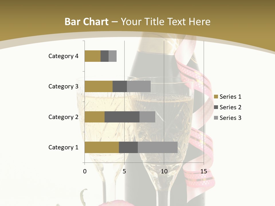 Flower Streamer Happiness PowerPoint Template