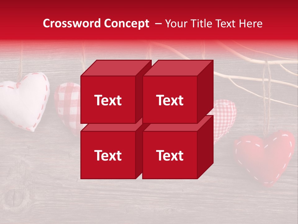 Rope Material Valentin PowerPoint Template