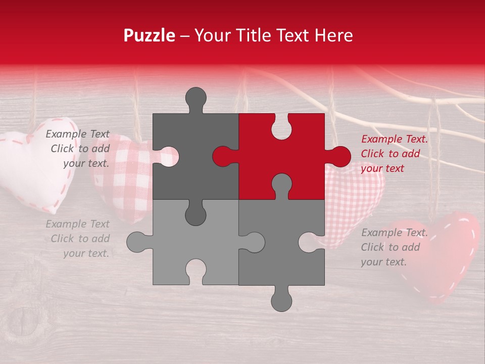 Rope Material Valentin PowerPoint Template