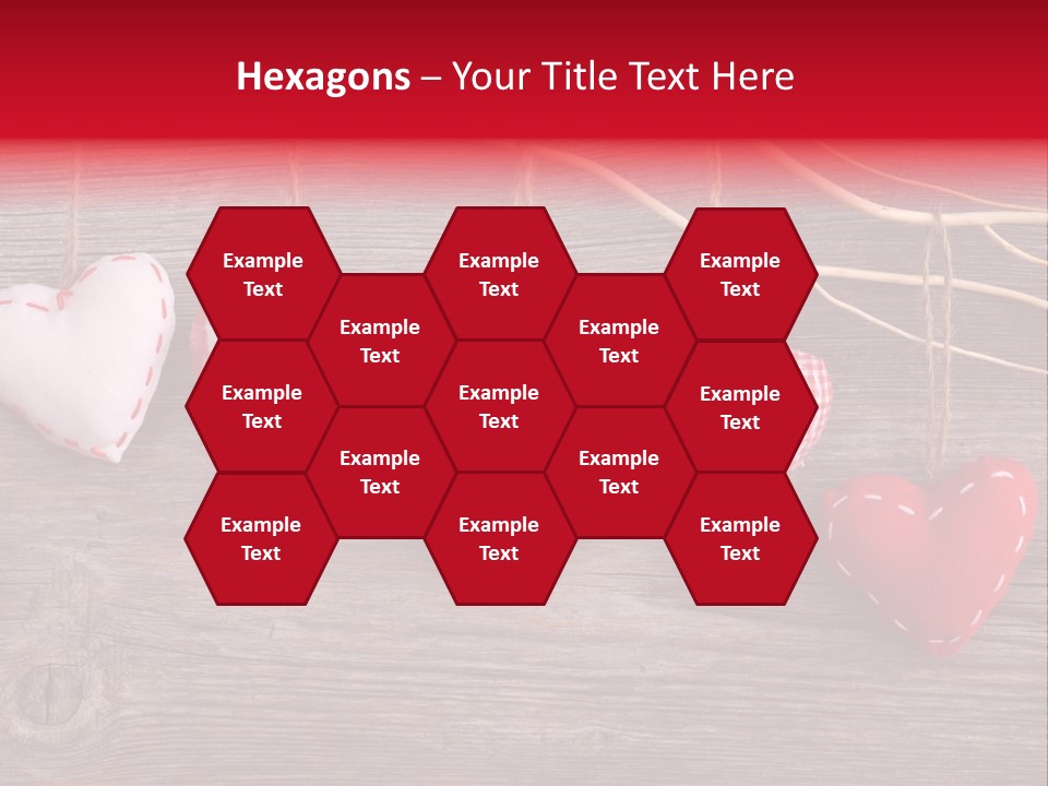 Rope Material Valentin PowerPoint Template