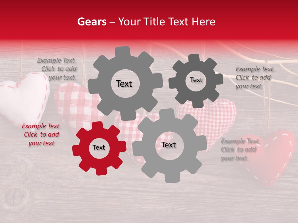 Rope Material Valentin PowerPoint Template