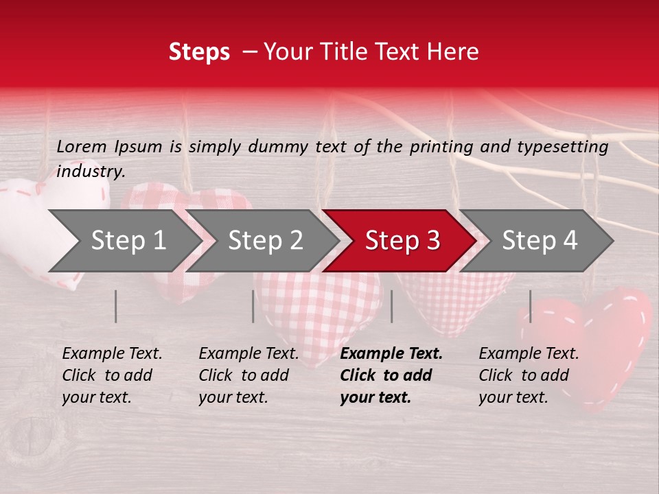 Rope Material Valentin PowerPoint Template