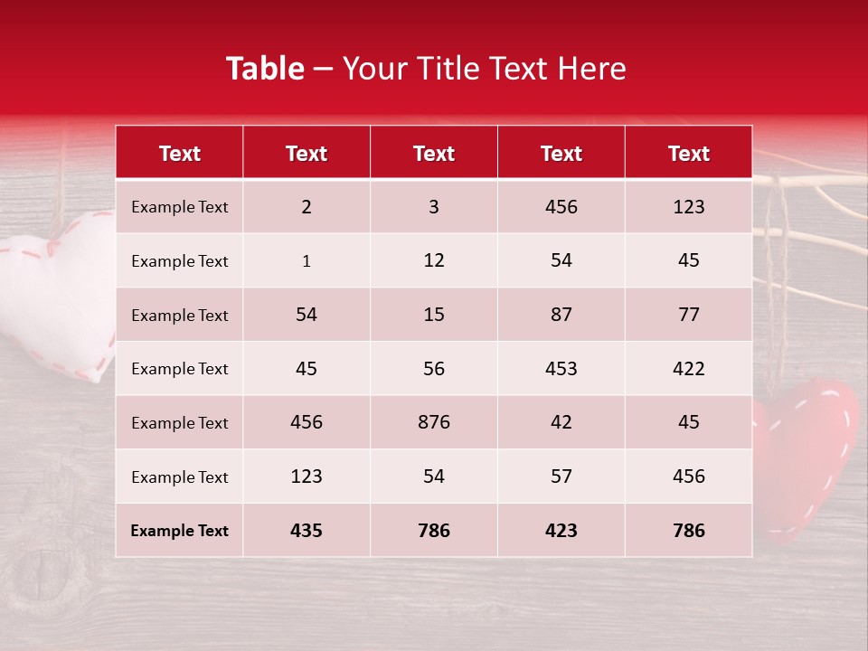 Rope Material Valentin PowerPoint Template