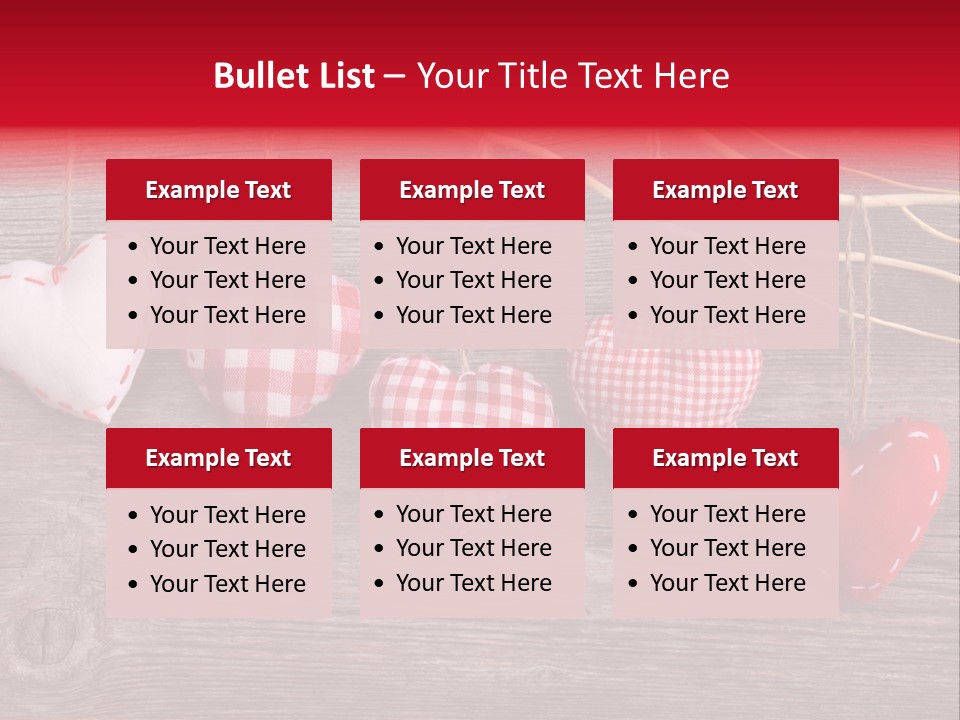 Rope Material Valentin PowerPoint Template