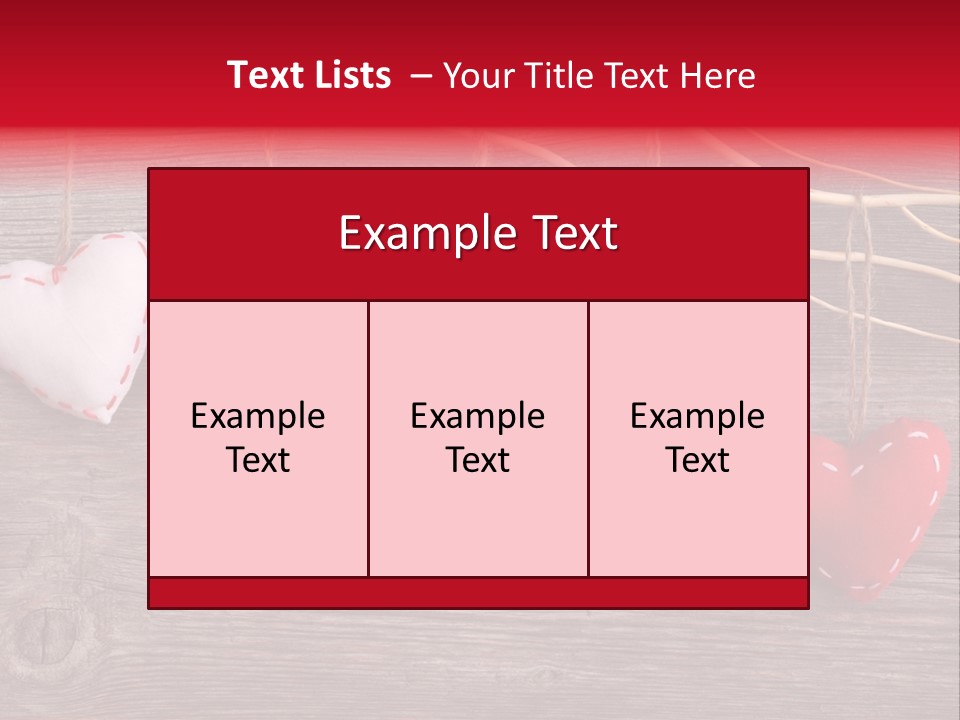 Rope Material Valentin PowerPoint Template