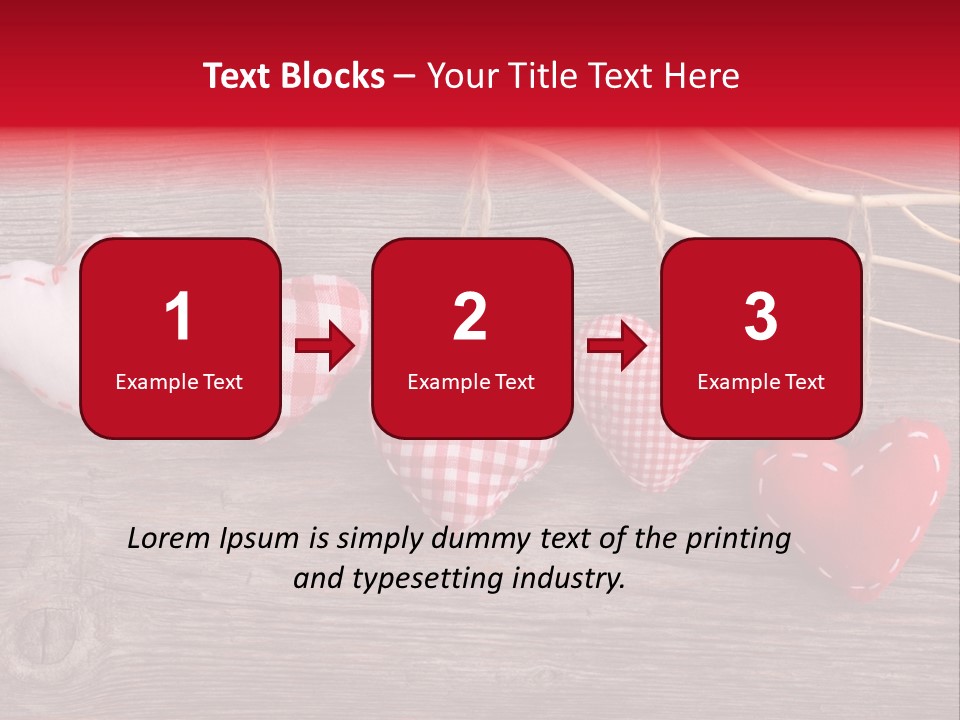 Rope Material Valentin PowerPoint Template