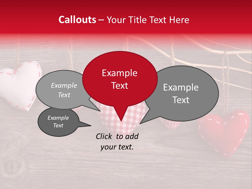 Rope Material Valentin PowerPoint Template