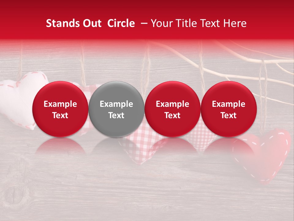 Rope Material Valentin PowerPoint Template