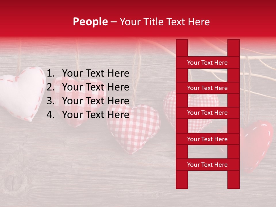 Rope Material Valentin PowerPoint Template