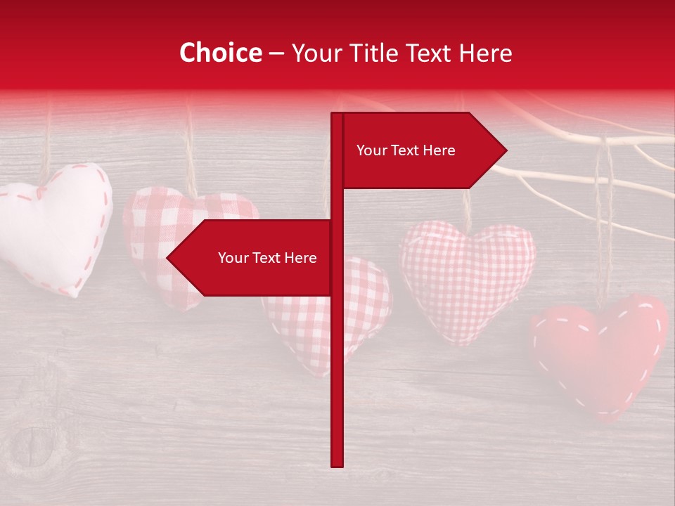 Rope Material Valentin PowerPoint Template