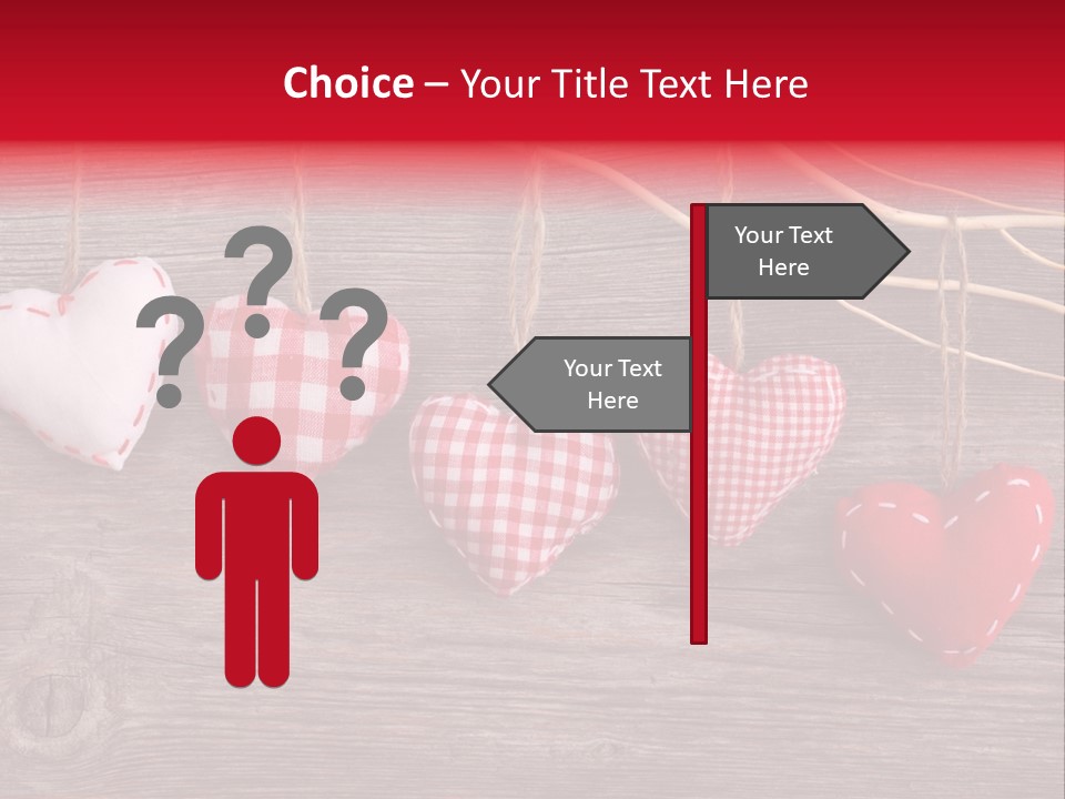 Rope Material Valentin PowerPoint Template