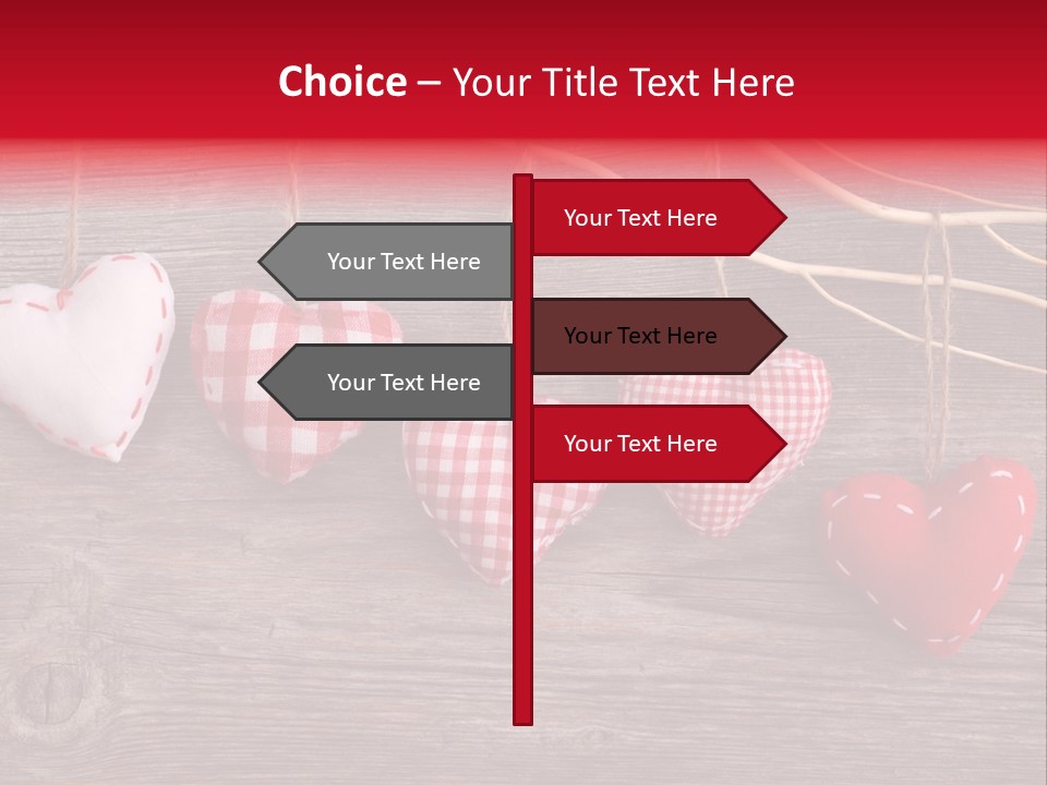 Rope Material Valentin PowerPoint Template