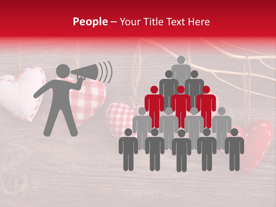 Rope Material Valentin PowerPoint Template