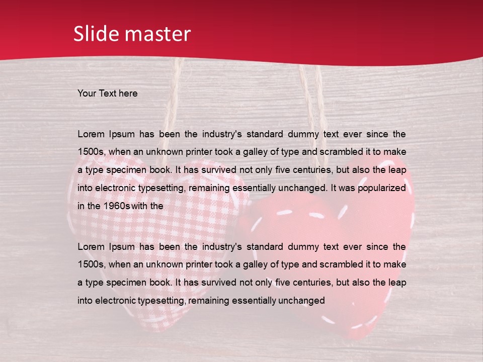 Rope Cord Gift PowerPoint Template