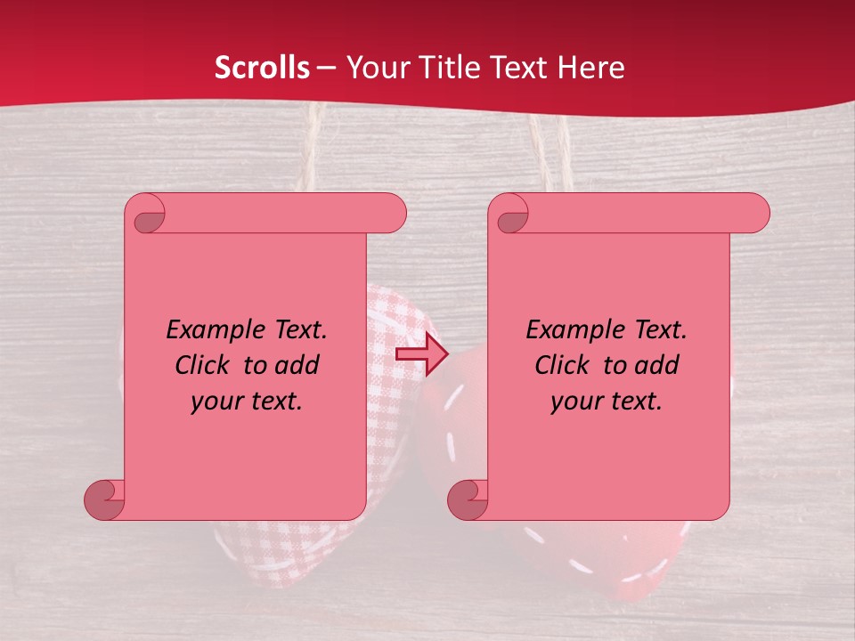 Rope Cord Gift PowerPoint Template