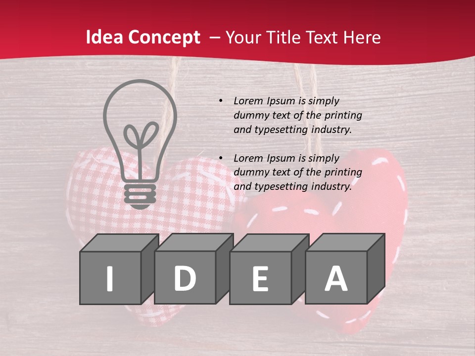 Rope Cord Gift PowerPoint Template