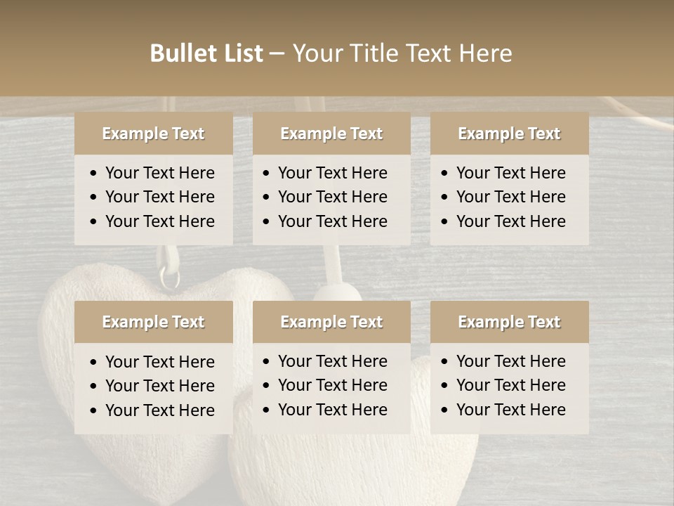 Gift Board Valentine PowerPoint Template