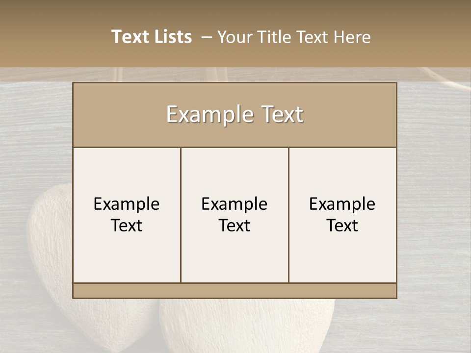 Gift Board Valentine PowerPoint Template