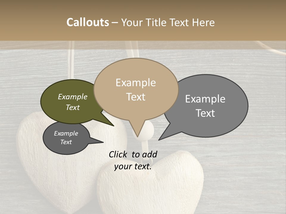 Gift Board Valentine PowerPoint Template