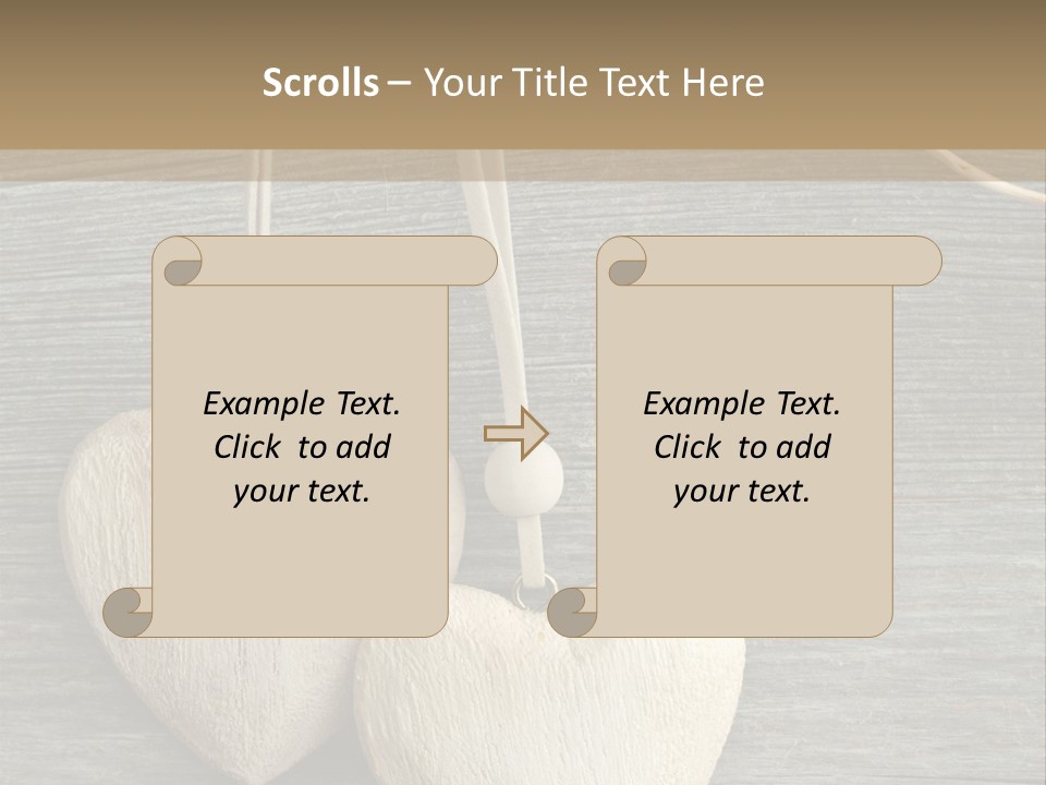 Gift Board Valentine PowerPoint Template