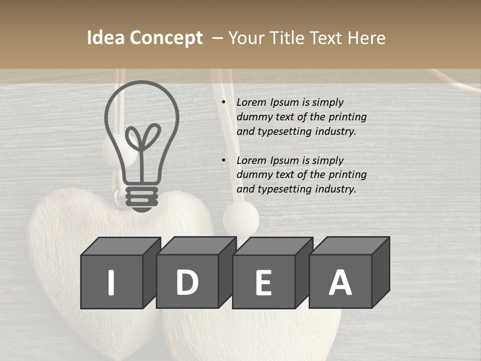 Gift Board Valentine PowerPoint Template