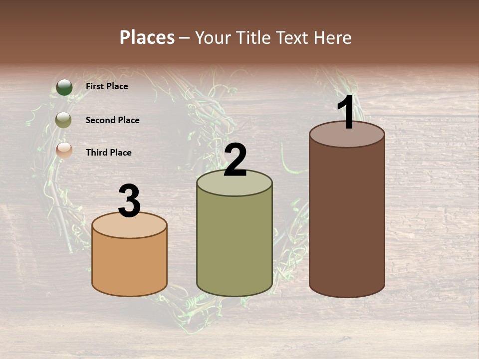 Wood Natural Grass PowerPoint Template