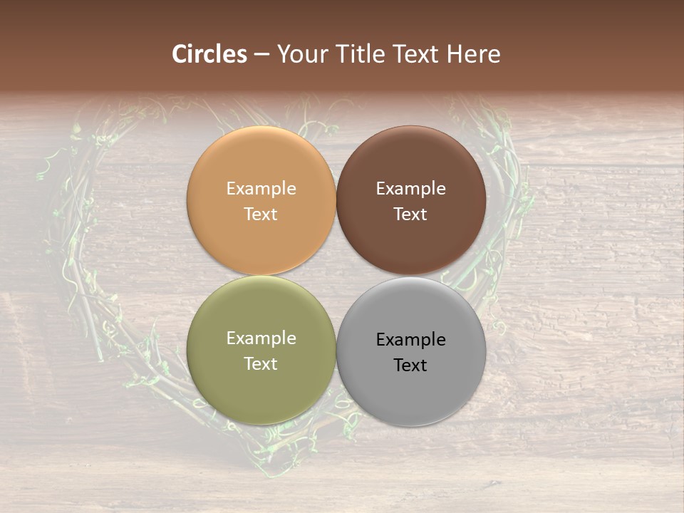 Wood Natural Grass PowerPoint Template