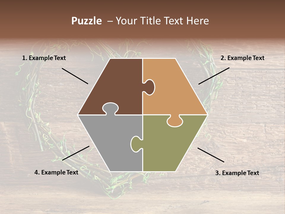 Wood Natural Grass PowerPoint Template