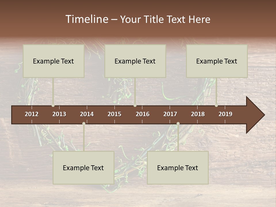 Wood Natural Grass PowerPoint Template