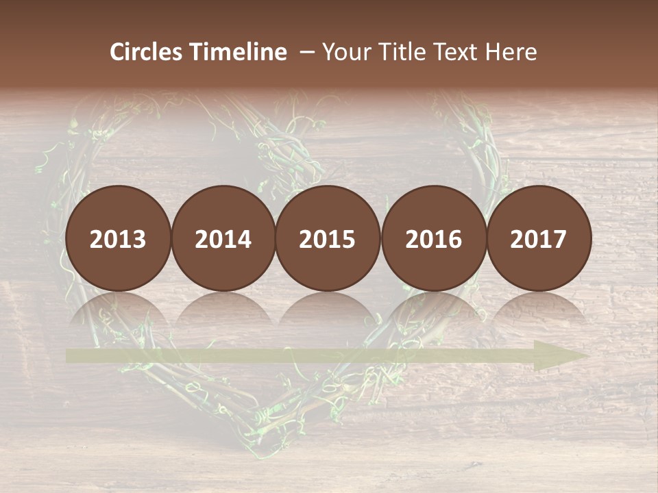 Wood Natural Grass PowerPoint Template